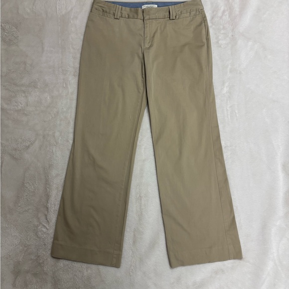 Banana Republic Logan Fit Tan Pants 8 Petite - Picture 1 of 3